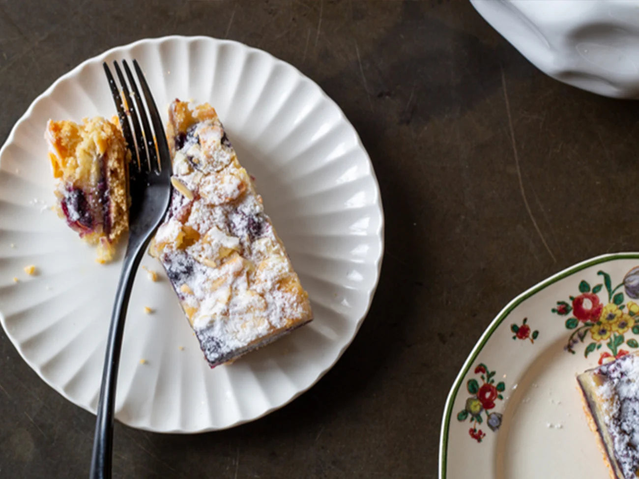 Blueberry almond cake