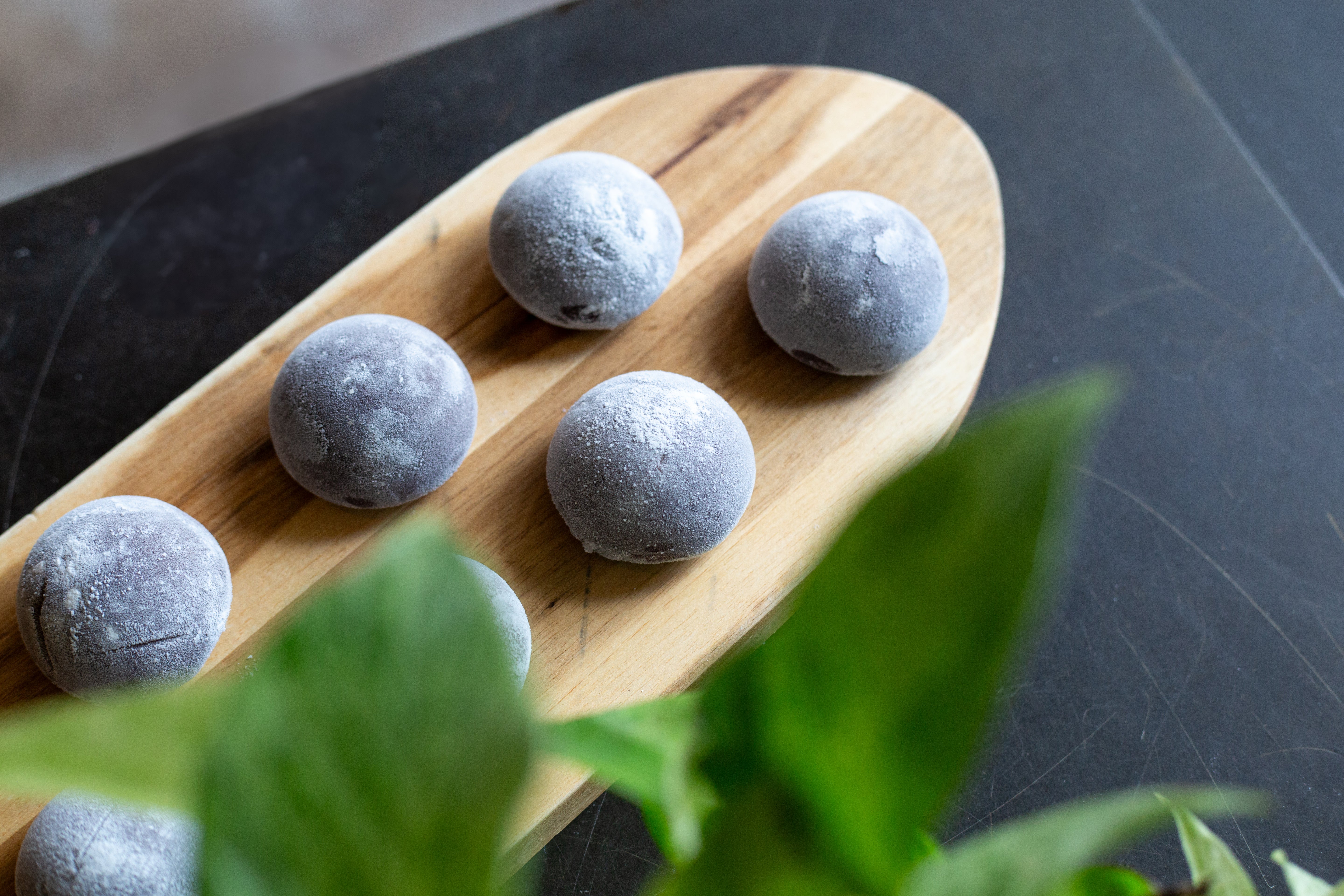 Mochi glacé chocolat noisettes