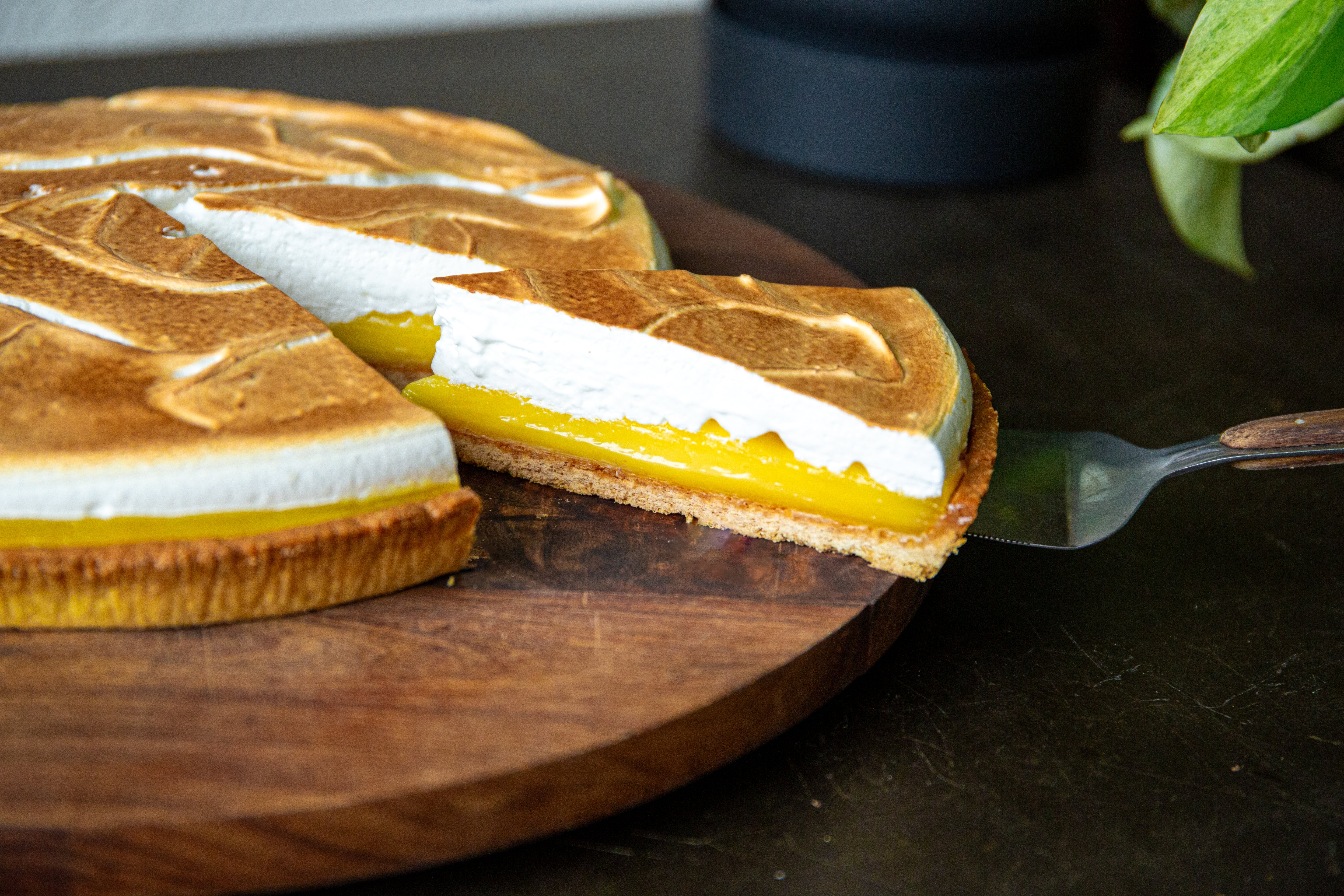 Tarte au citron meringuée