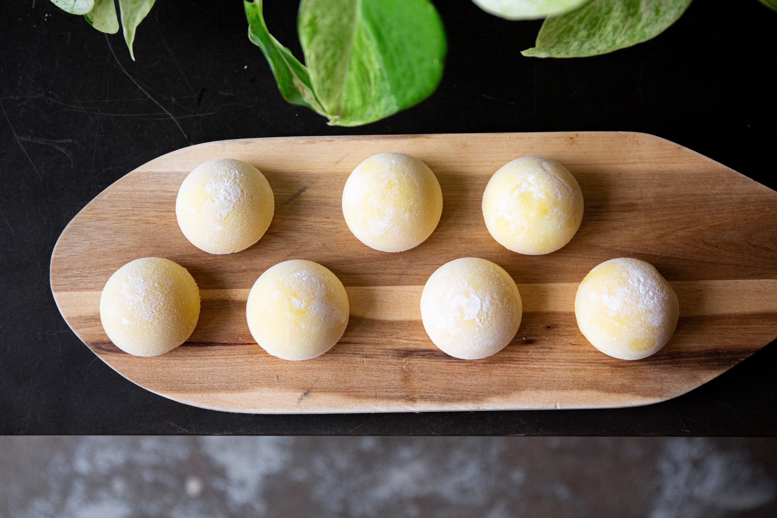 Mochi glacé citron yuzu
