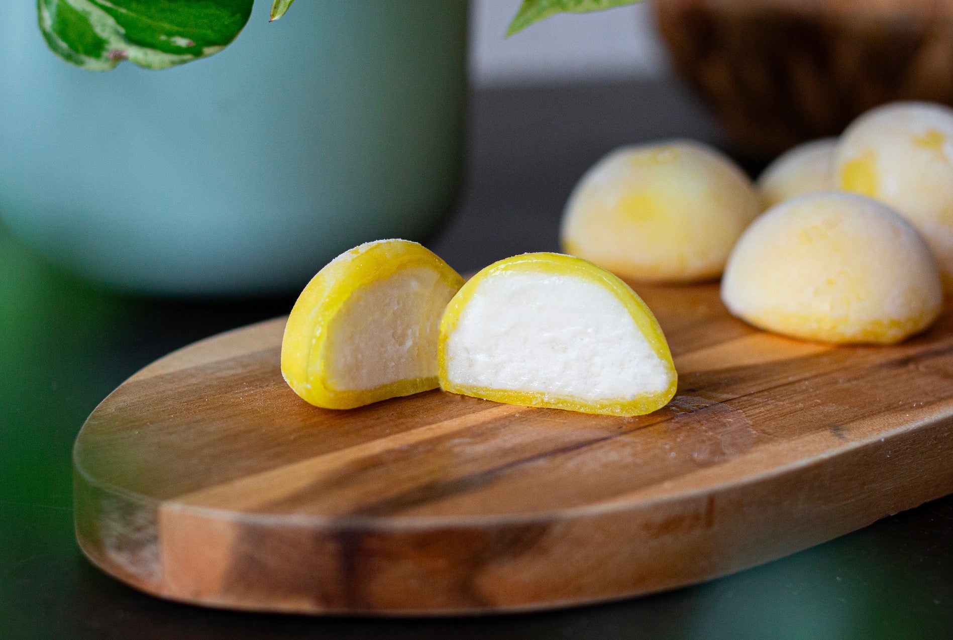 Mochi glacé citron yuzu