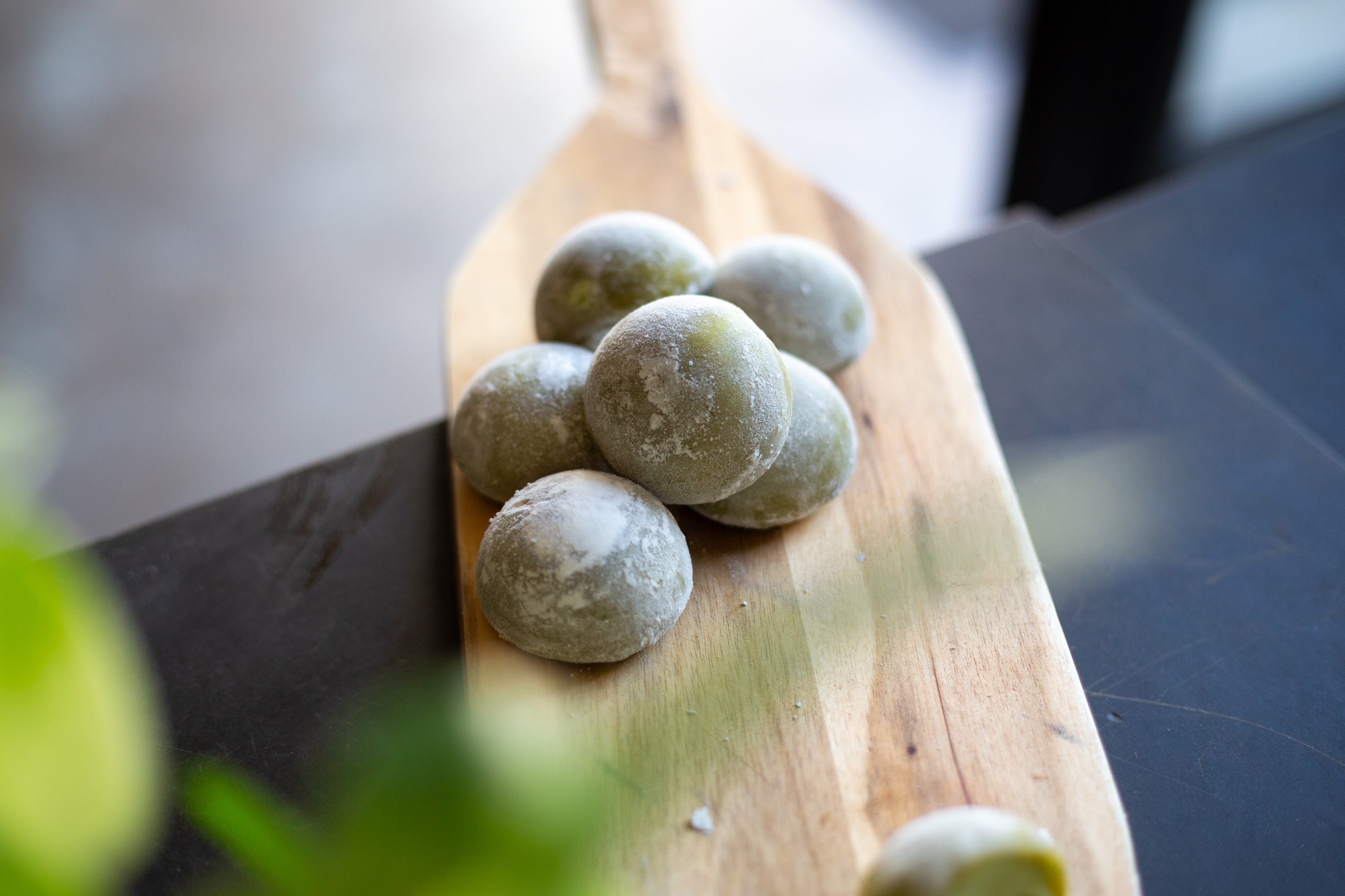 Mochi glacé thé vert matcha
