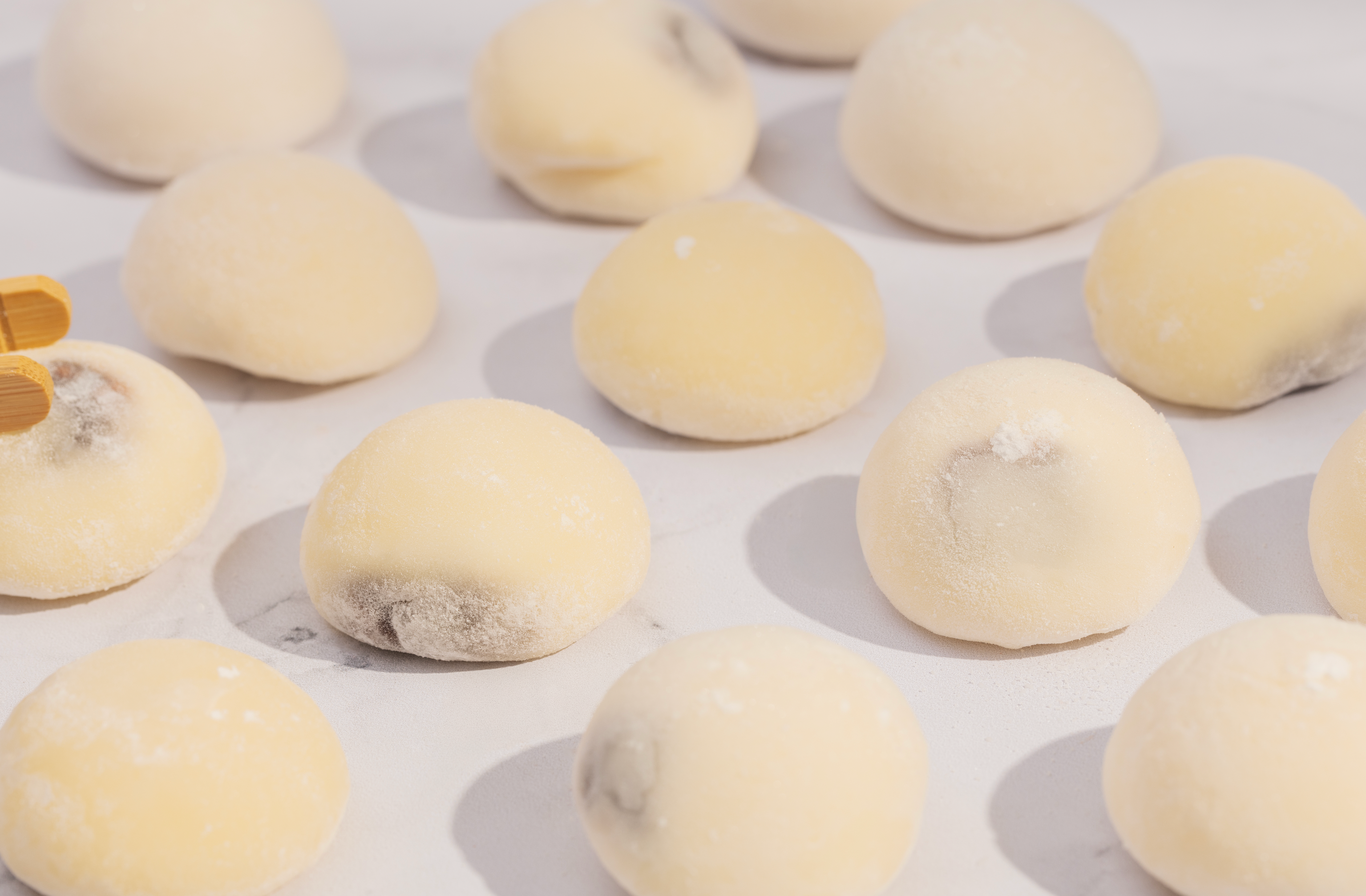 Mochi crémeux coconut coeur chocolat