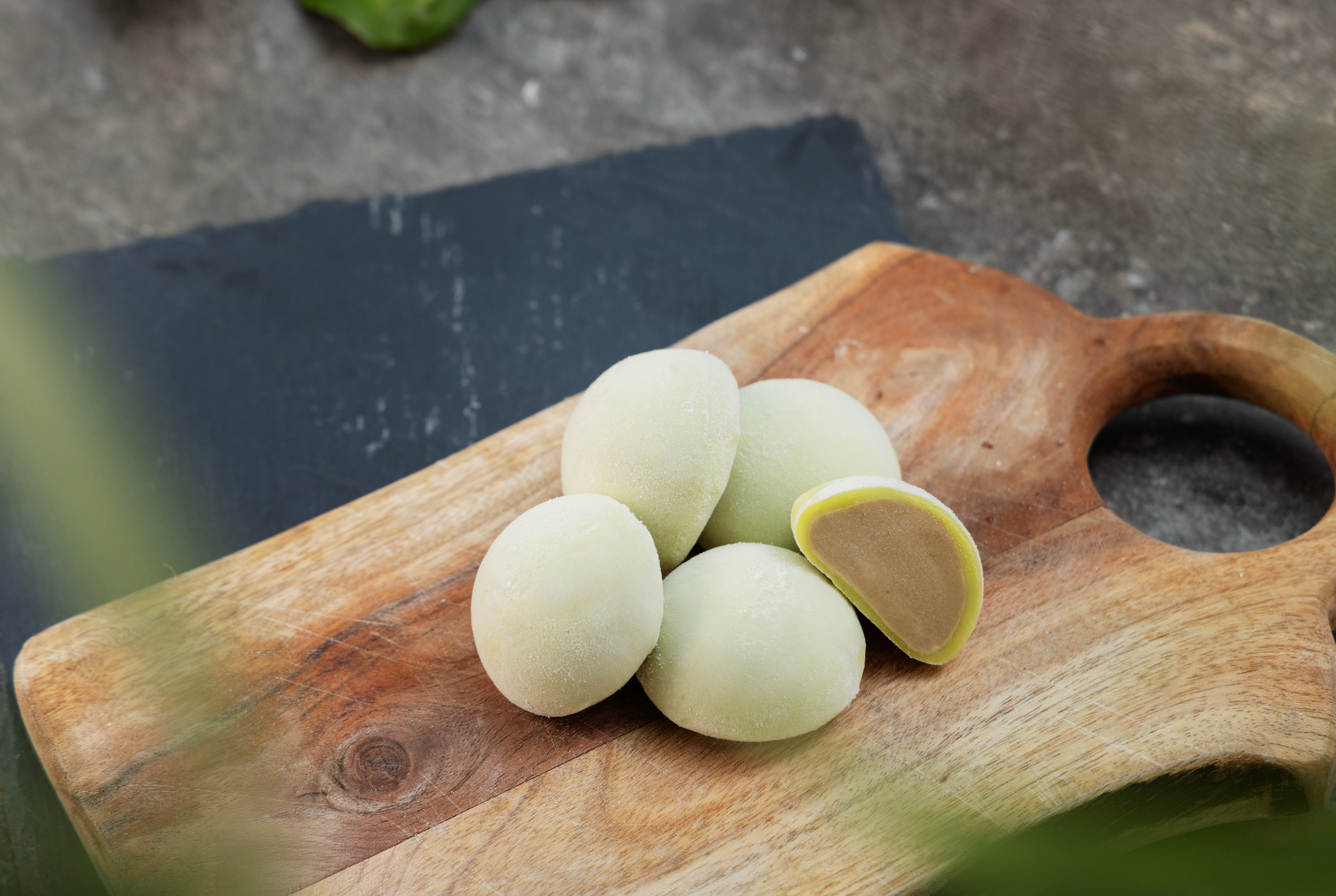 Mochi glacé pistache