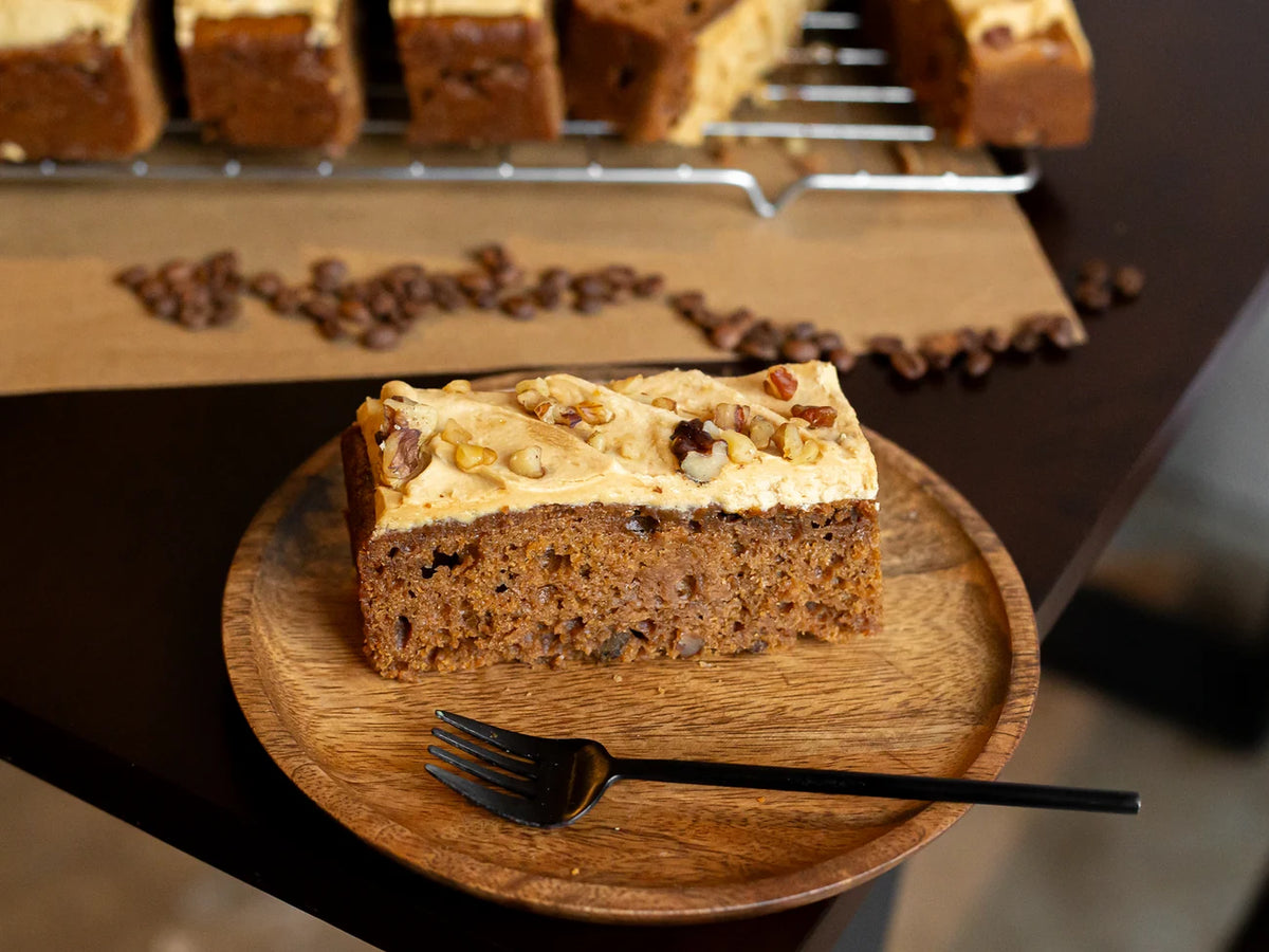 Cake café & noix de pécan