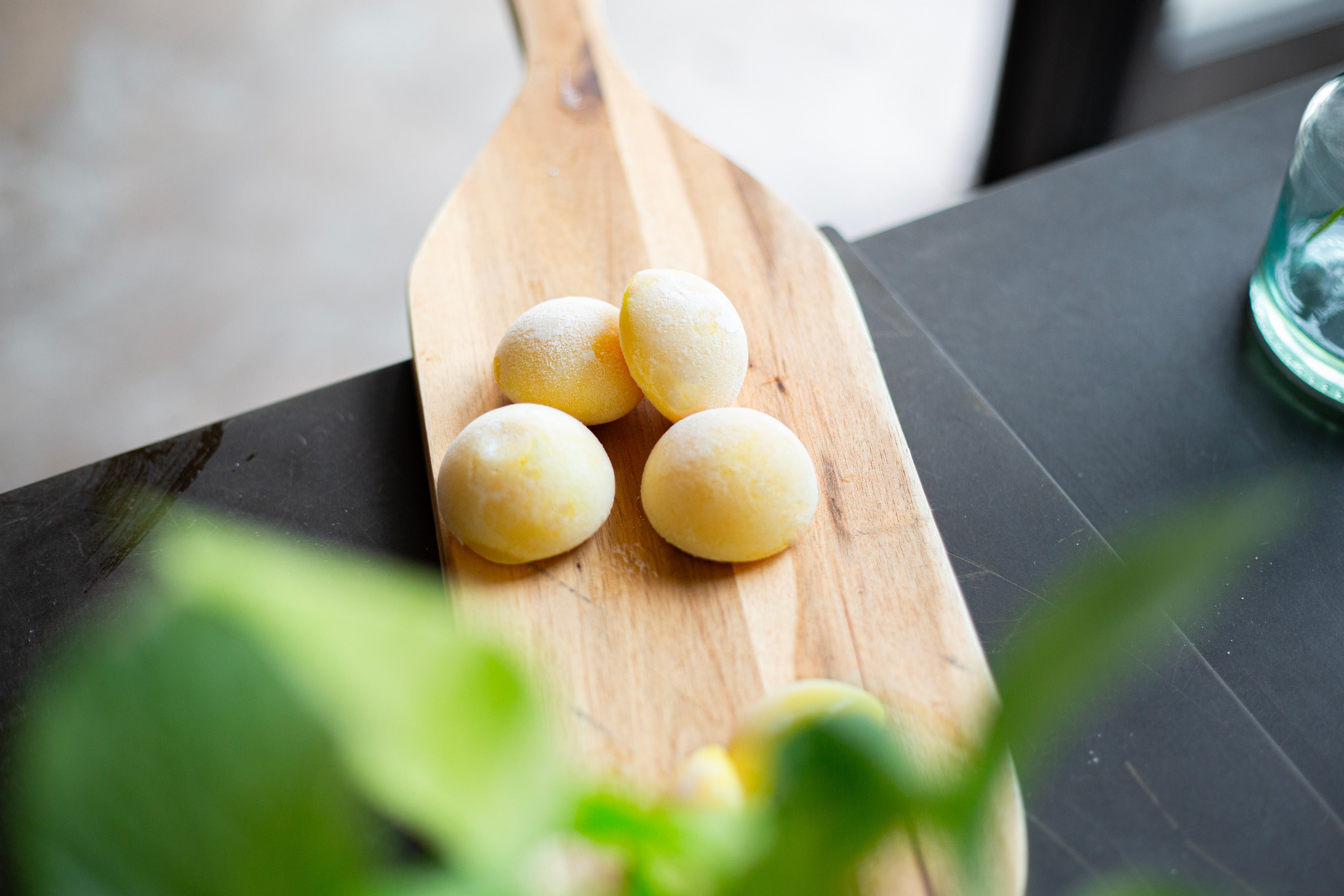 Mochi glacé citron yuzu